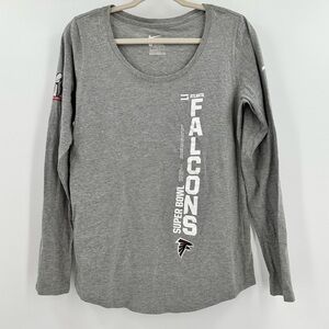 The Nike Tee Women’s Atlanta Falcons 2017 Superbowl Long Sleeve Tee Size Large